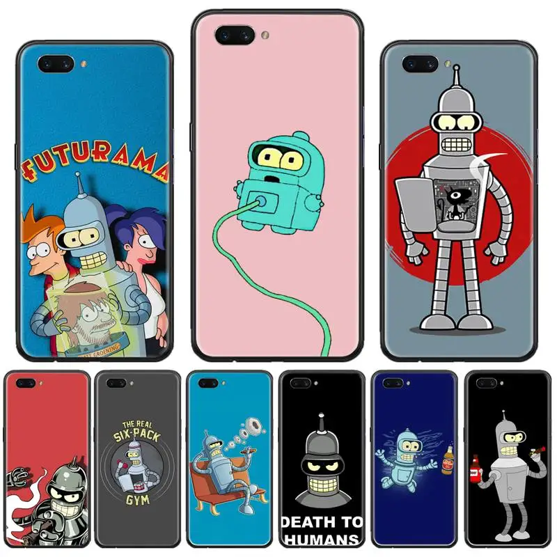 

Cute Futuramas for kid Phone Case For OPPO F 1S 7 9 K1 A77 F3 RENO F11 A5 A9 2020 A73S R15 REALME PRO cover funda