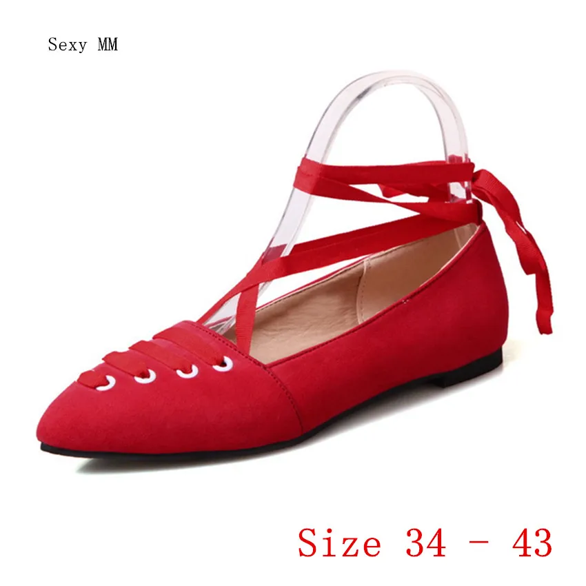 

Slip On Shoes Loafers Girl Ballet Flats Women Flat Shoes Soft Comfortable Shoes Woman Plus Size 34 - 40 41 42 43