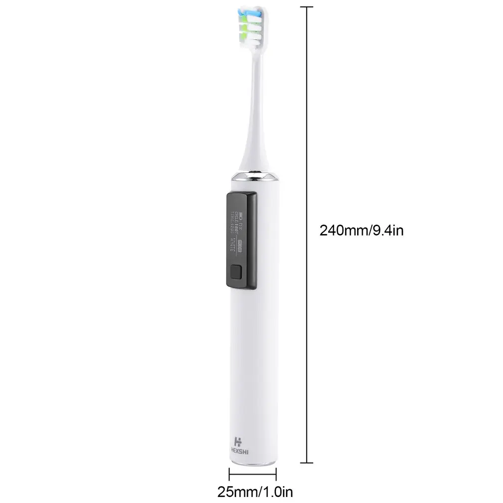 

Electric Toothbrush Wireless Charge Sensing OLED Display IPX7 Waterproof Electric Toothbrush Set Oral Care
