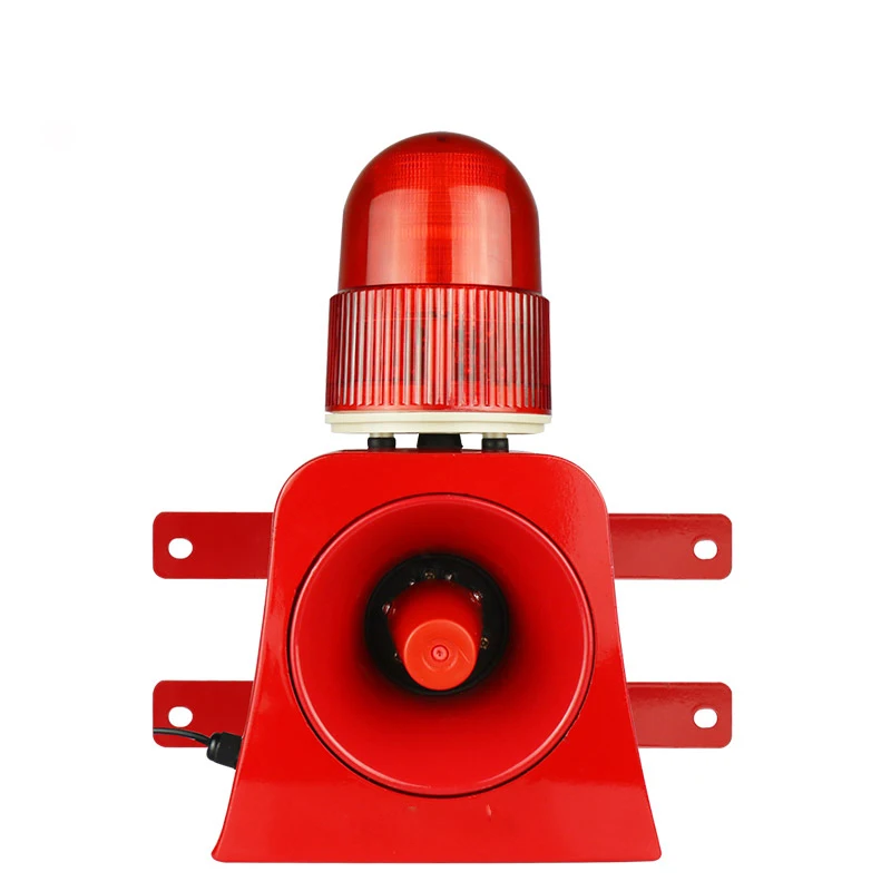 SF-502 Industrial Audible and Visual Alarm Device Beacon Siren Alarm Sound support 100m Wireles Remote Control enlarge