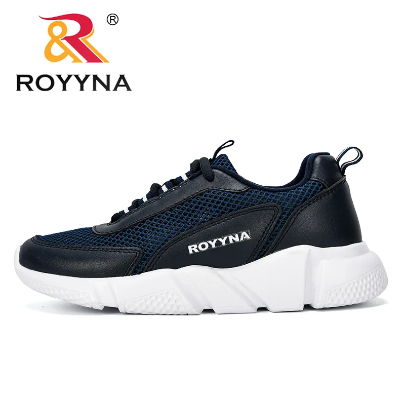 ROYYNA/Новинка года; дизайнерская популярная повседневная женская обувь; женские дышащие кроссовки из сетки на шнуровке; zapatillas mujer; Уличная обувь