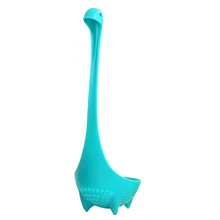 Loch Ness Monster стильный дуршлаг с длинной ручкой вертикальный дуршлаг с динозавром креативный дуршлаг кухонные принадлежности предметы домашнего обихода