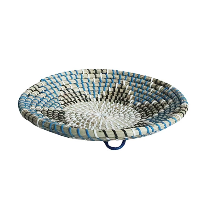 Нетканные обои корзины Декор натуральный Boho водорослей с фруктами из ротанга