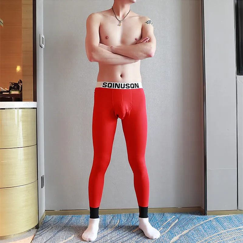 Осень и Зима Новое мужское нижнее белье Корейская версия личности хлопка тонкий