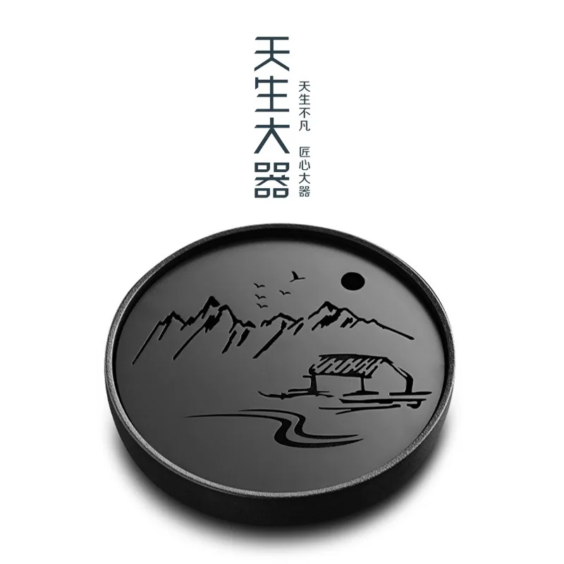 

Chinese Ceramic Tea Tray Large Drainage Vintage Kung Fu Tea Trays Decorative Tray Food Serving Bandejas Trays Decorative BK50CP