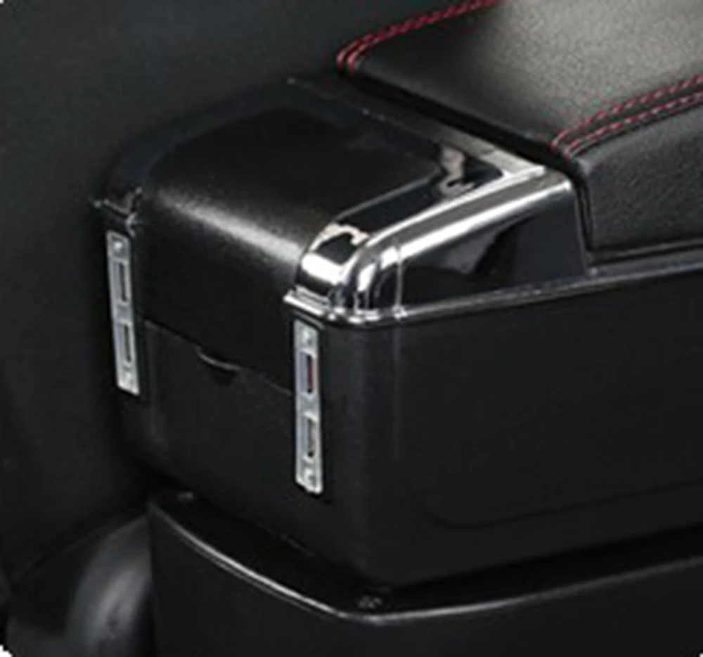 Кожаная основа для автомобиля Chevrolet Cavalier 2016 2017 с USB подставкой|armrest box|center console