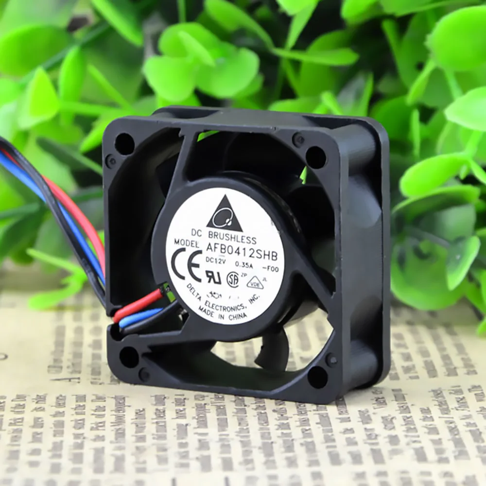 AFB0412SHB 4015 4CM 40mm 12V 0.35A silent mini micro quiet computer cpu server axial cooling fans tachometer | Компьютеры и офис