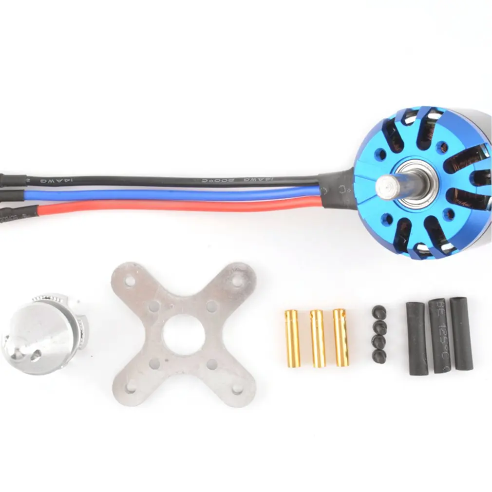 

5055 400kv Brushless Motor Power 1420W Suitable For RC Aircraft Remote Controlled Aircraft With 4.0mm Banana Head
