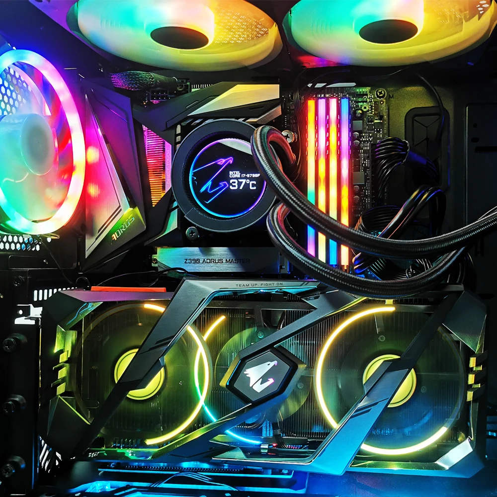 PHANTEKS GPU кронштейн PCI E Удлинительный провод против вмешательства X16 вертикальной