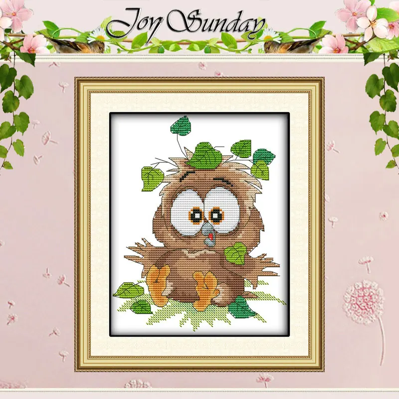 Детские рисунки Совы Счетный крест 11CT 14CT набор крестиков оптом животные вышивка