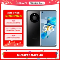 DHL Free HUAWEI Mate Mobile Phone 6 5 inch 90Hz Curved Screen Kirin 9000E Octa Core 5nm crafts 50MP Ultra Vision Camera