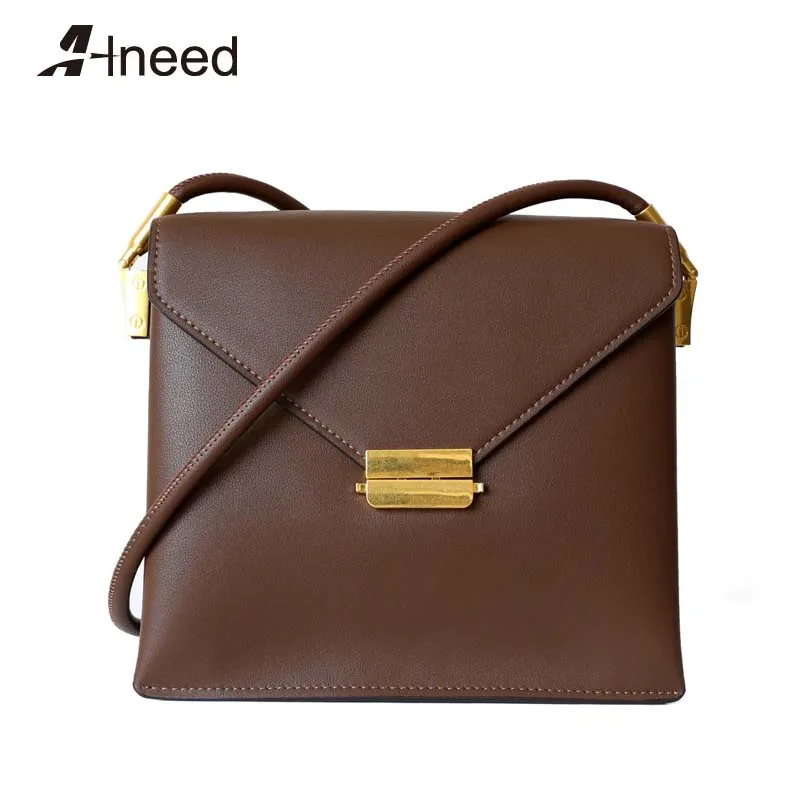 Роскошные сумочки ALNEED из натуральной кожи женские сумки дизайнерская сумка на