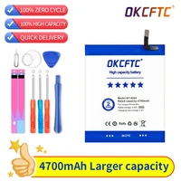 okcftc original high quality battery 4700mah for leagoo m 11 m11 bt 6202 bt6202 bt 6202 batterie batteria