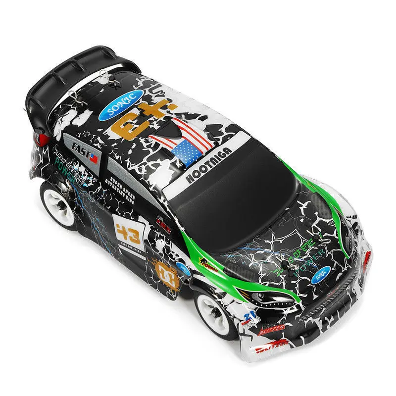 Wltoys K989 1:28 RC Автомобиль 2 4G 4WD матовый двигатель Voiture Telecommande 30 км/ч высокая скорость