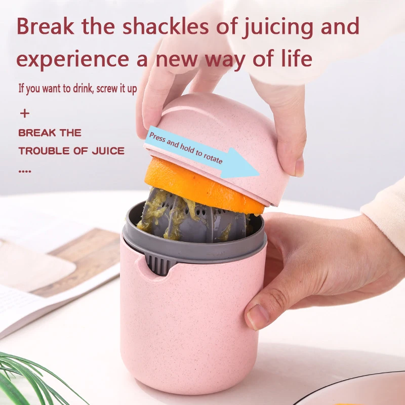 Портативная ручная соковыжималка для лимона апельсина кухонные аксессуары