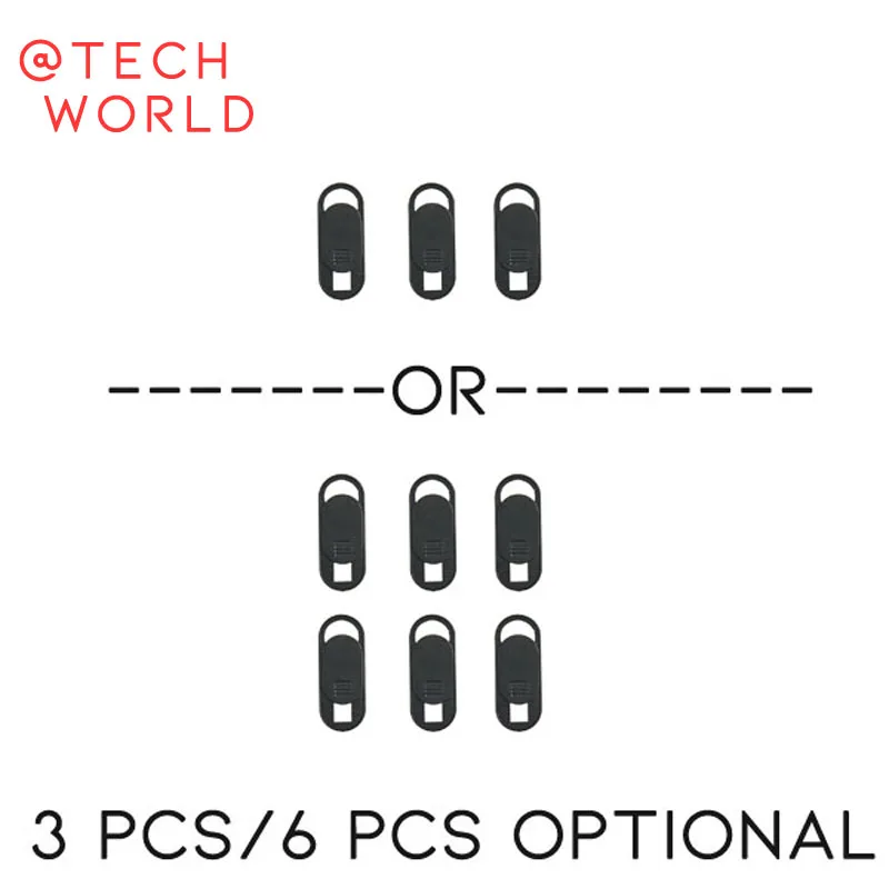Ультра тонкая веб-камера крышка затвора камеры блокировщик Магнитный слайдер