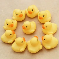 fun 10pcs squeezing call rubber ducky duckie baby shower birthday favors newborn boy girl toys for children water playing game