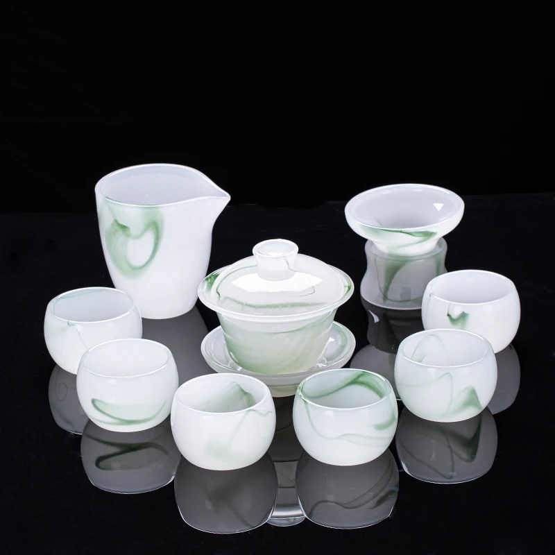 

SENDIAN Japanese Crystal Tea Drainer Exquisite Handmade Tea Set Accessories 2021 New Hot Office And Home Tea Set Supplies