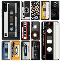 vintage cassette %e2%80%8btape retro camera for huawei p30 pro p40 lite e p smart z y7 y6 2019 luxury phone case black celular cover
