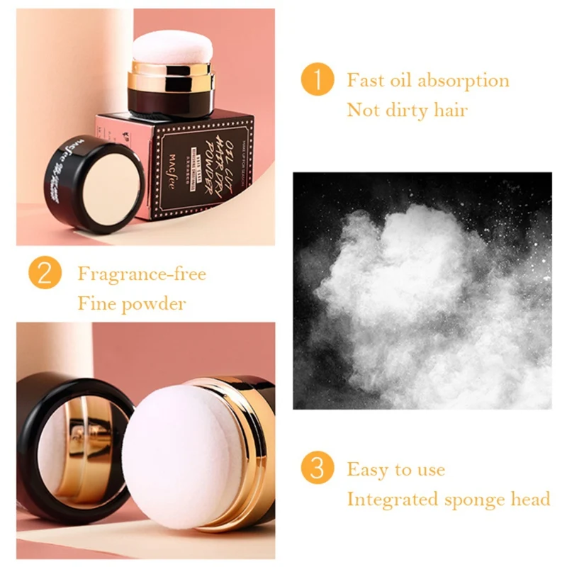 Косметическая пушистая пудра для волос стойкая Освежающая матовая волос|Спреи