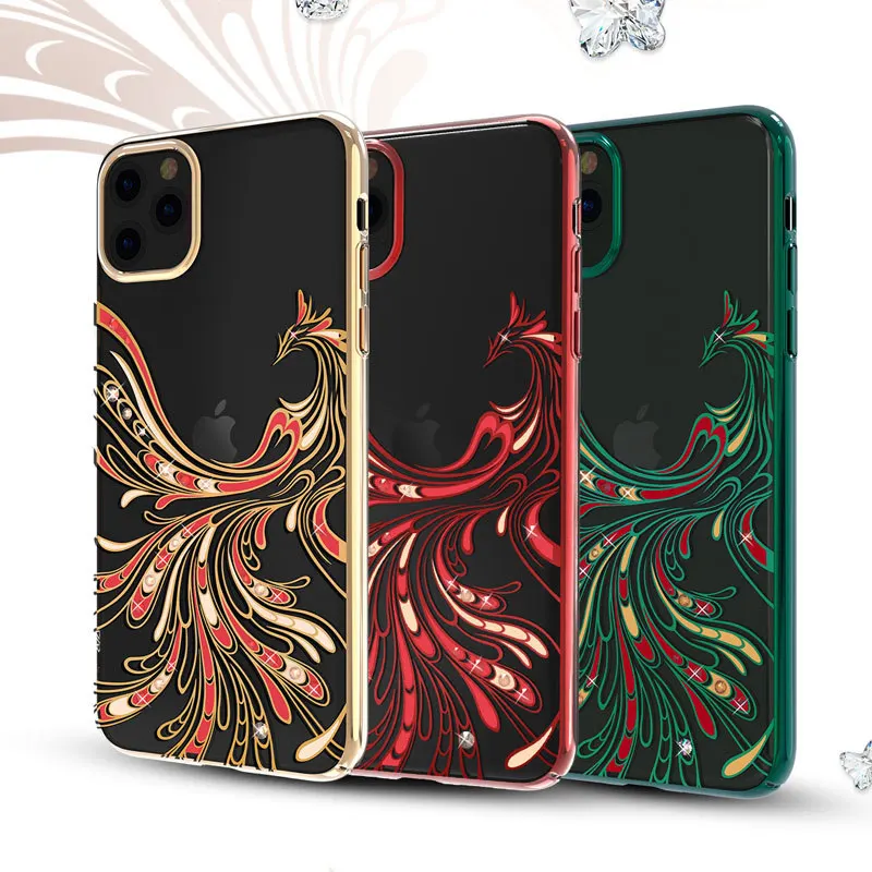 Оригинальный Роскошный брендовый чехол Kavaro со стразами для iPhone 11 Pro/11 Pro Max/11 Funda