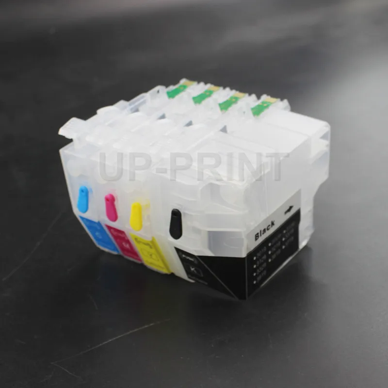 UP 1 комплект LC3319 LC3319XL LC3317 заправляемые чернильные картриджи совместимые с Brother MFC