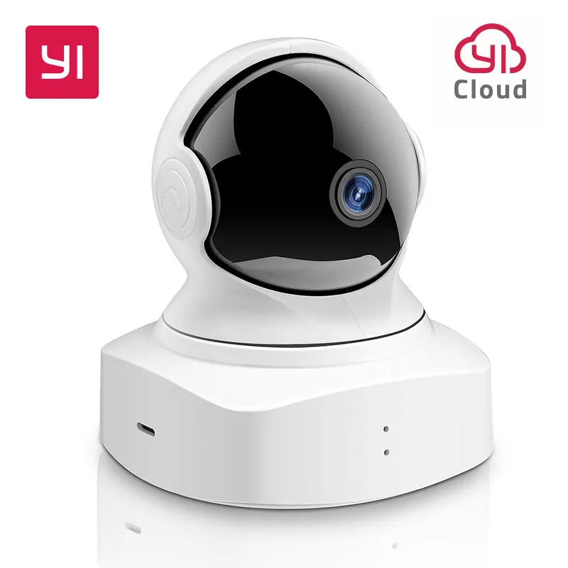 Домашняя камера видеонаблюдения YI Cloud 1080P HD беспроводная ip панорамирование