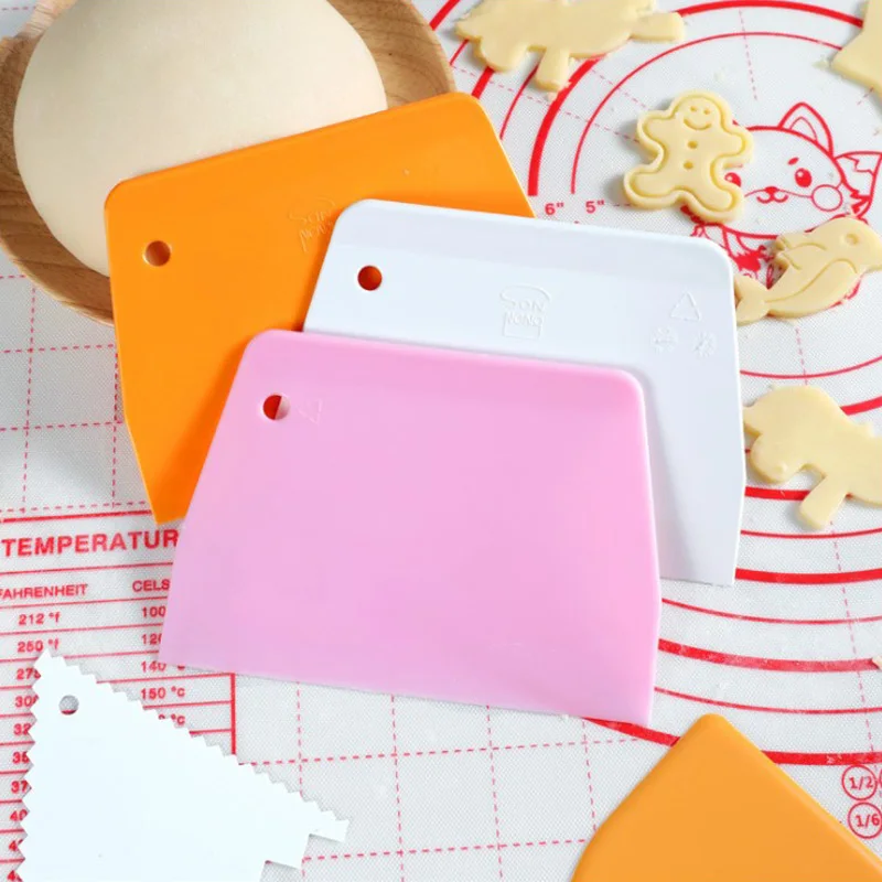 3 шт. Кондитерские резаки для теста резак торта лопатка скребок крема инструменты