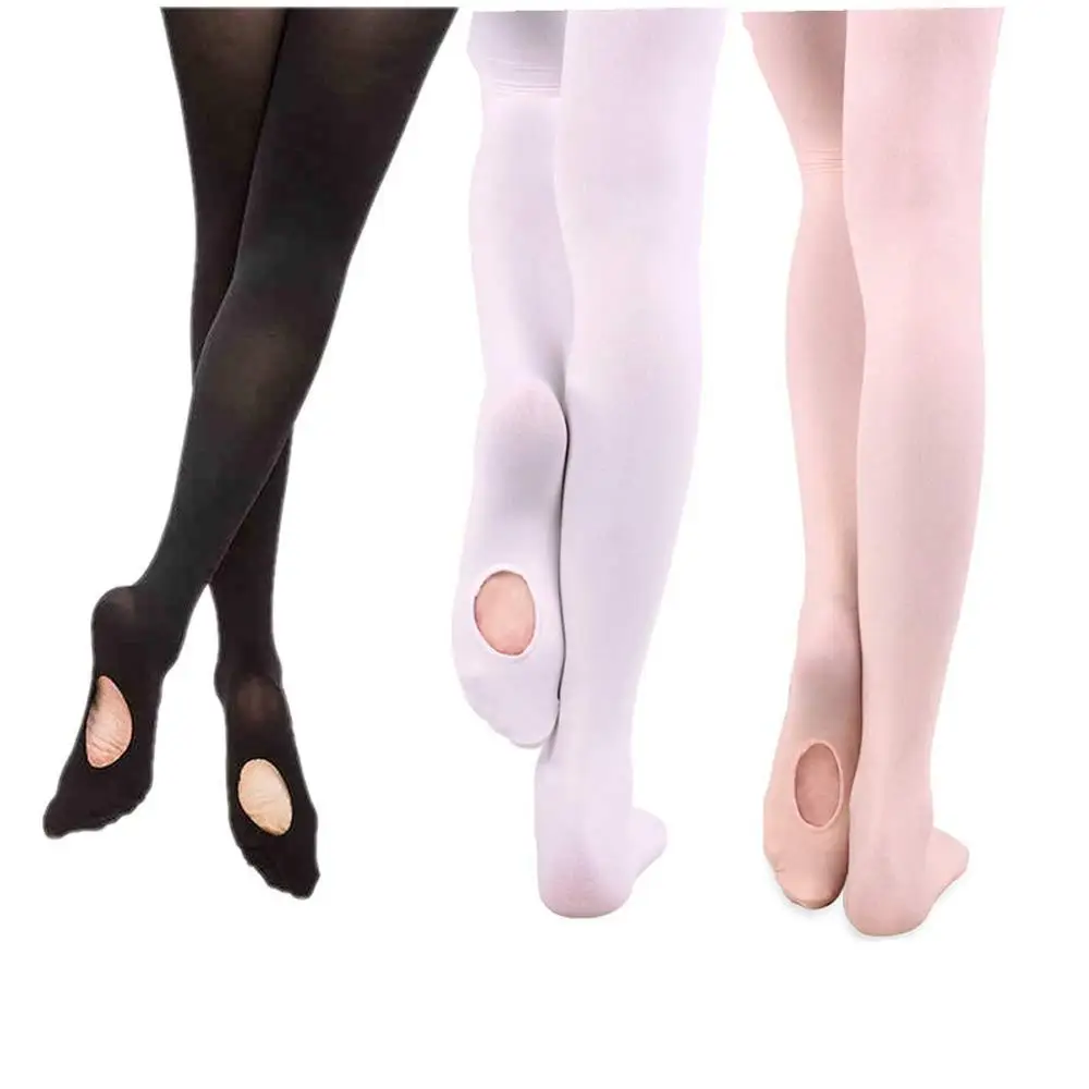 Комплект из 3 пар носков для малышей цвет розовый белый черный колготки балета| |