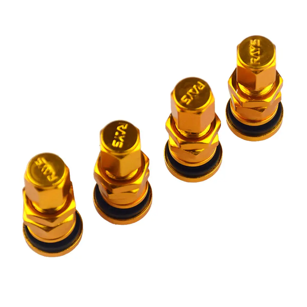 4 шт. алюминиевый бескамерный стержень клапана автомобильной шины | Автомобили и