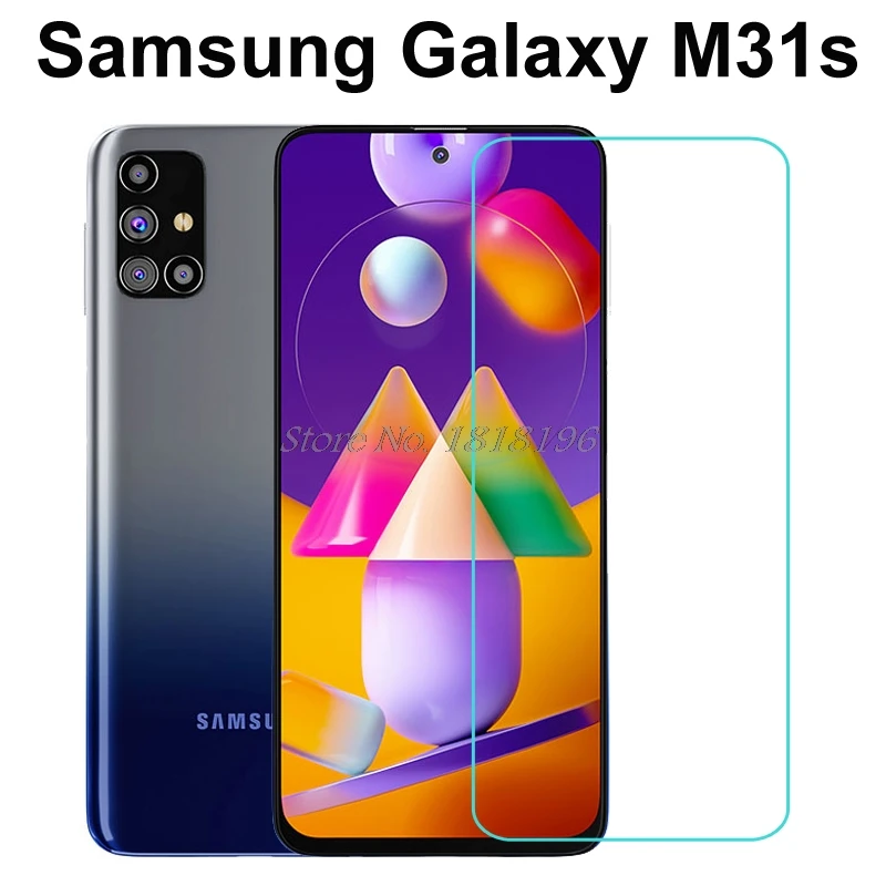 Защитное стекло закаленное для Samsung Galaxy M31s M31 S | Мобильные телефоны и аксессуары
