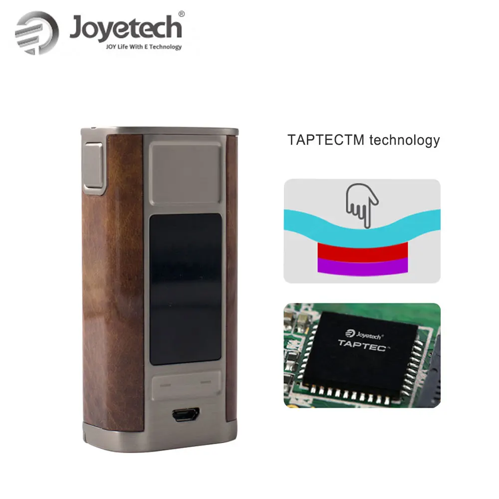 Оригинальная электронная сигарета Joyetech CUBOID TAP TC Mod Box 228 Вт