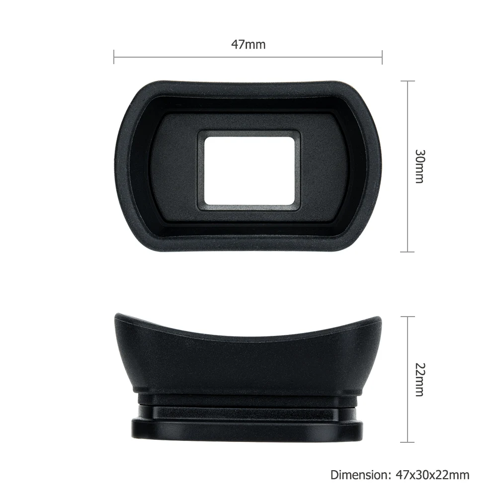 Soft Long Viewfinder Eyecup Eyepiece for Canon EOS 90D 80D 70D 60D 77D 6D Mark II 5D 50D 40D 30D EB EF Eye cup | Электроника