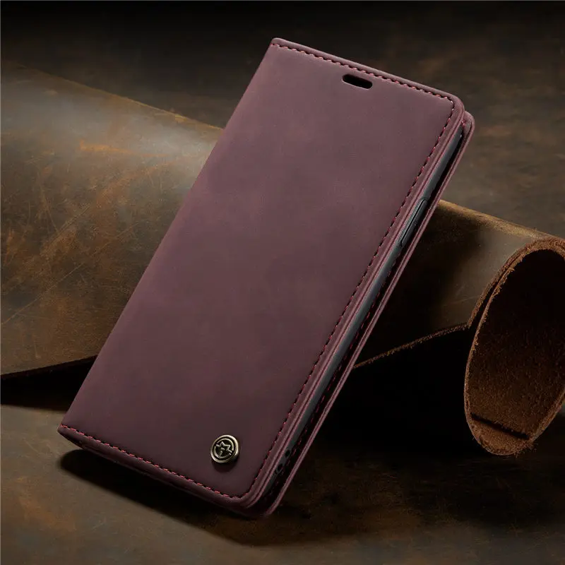 Red Кожаный чехол-кошелек, чехол для iPhone 11 Pro Max 6 S 7 8 Plus X XS Max XR Чехол-книжка для Apple iPhone 11 Pro Max чехол - Цвет: Red