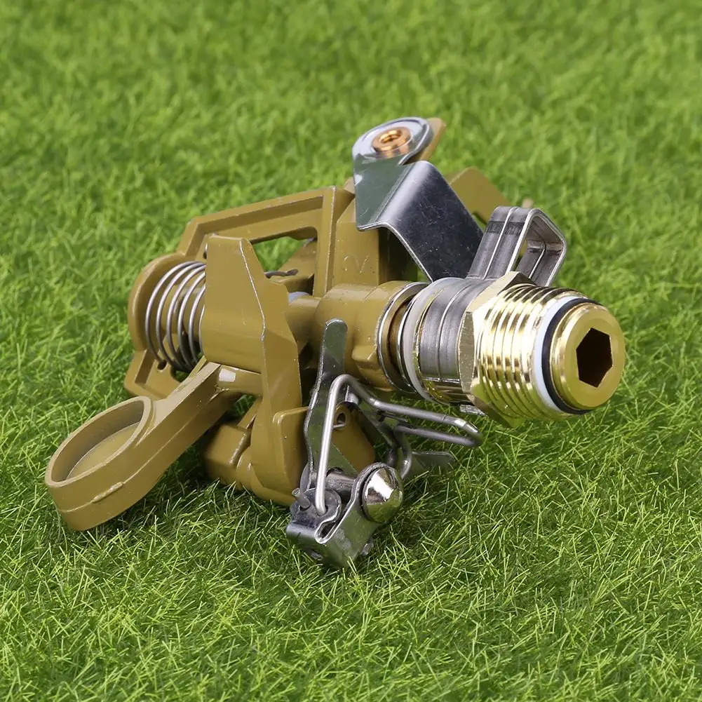 

1/2 Inch Copper Rotate Water Sprinkler Spray Nozzle Connector Rocker Arm Garden Irrigation Watering System Garden Tools