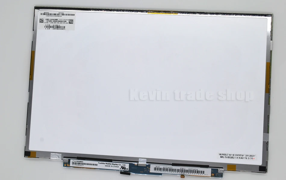 Бесплатная доставка LTN141BT08 LT141DEQ8B00 ЖК-экран для IBM Lenovo thinkpad T400S T410S FRU: 04W0433 1440*900