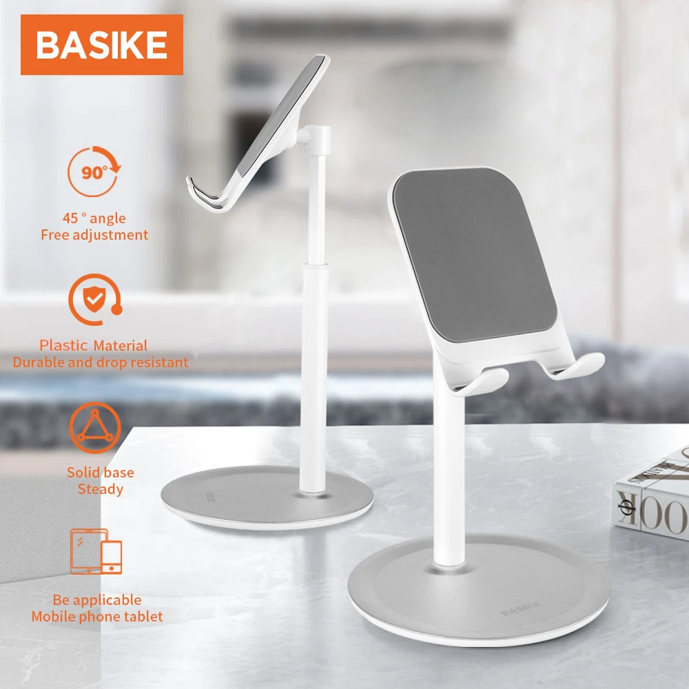 Универсальный держатель BASIKE для планшетов и смартфонов | Мобильные телефоны и аксессуары | АлиЭкспресс