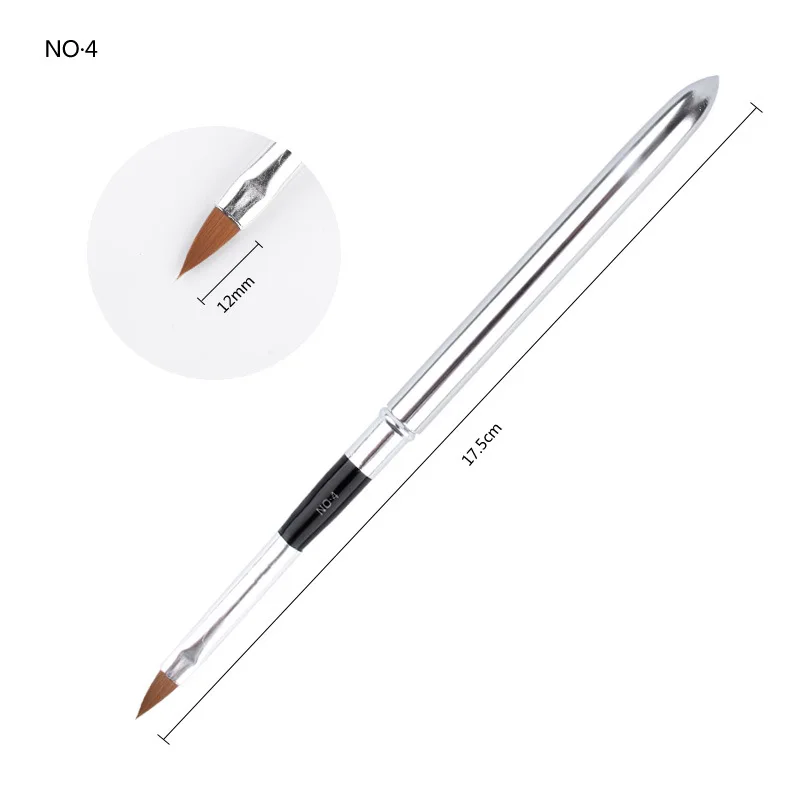 6 шт. кисточки-ручки для дизайна ногтей | Красота и здоровье