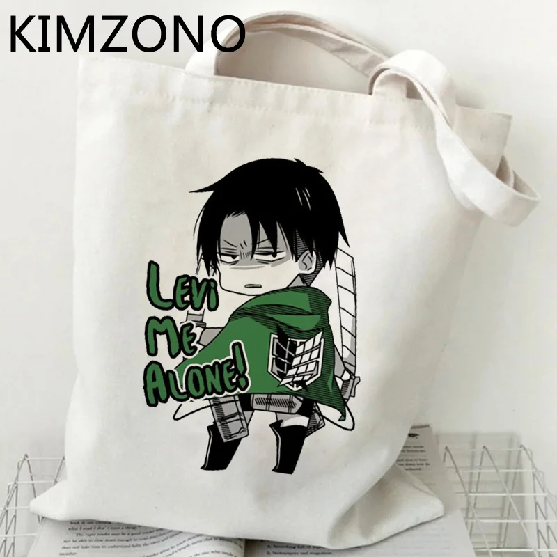 

Attack on Titan shopping bag shopper shopper canvas bolsas de tela tote bag tote shoping cabas