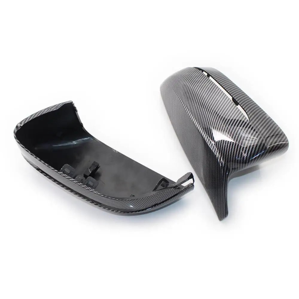 lhd carbon fiber exterior side rearview mirror cover trim for bmw 35678 series g11 g12 g14 g15 g16 g20 g21 g30 g31 2019 2020 free global shipping