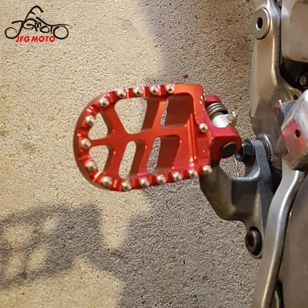 Подножки для мотоцикла с ЧПУ HONDA CR80R CR85R XR250R XR400R XR600R XR650L XR650R CRF1000L XR 250R 400R