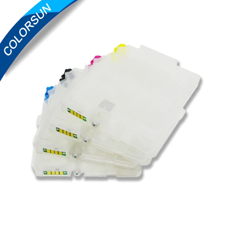 Colorsun GC31 GC 31 многоразовый чернильный картридж для Ricoh GXE 2600/3300/3300N/3350N/5050N/5500/5550N/7700 с