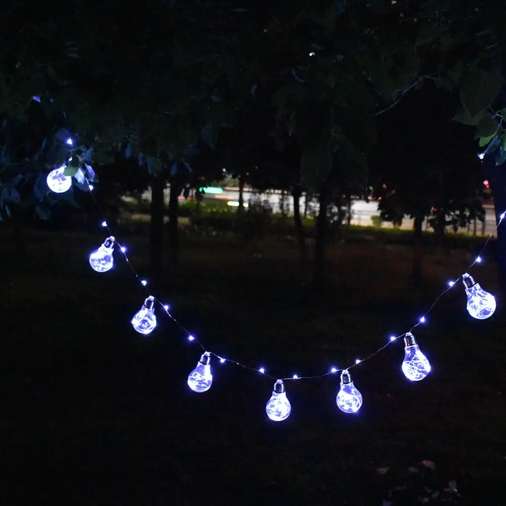 Гирлянда с 20 светодиодами 6 м Шариковая лампа для внутреннего и наружного