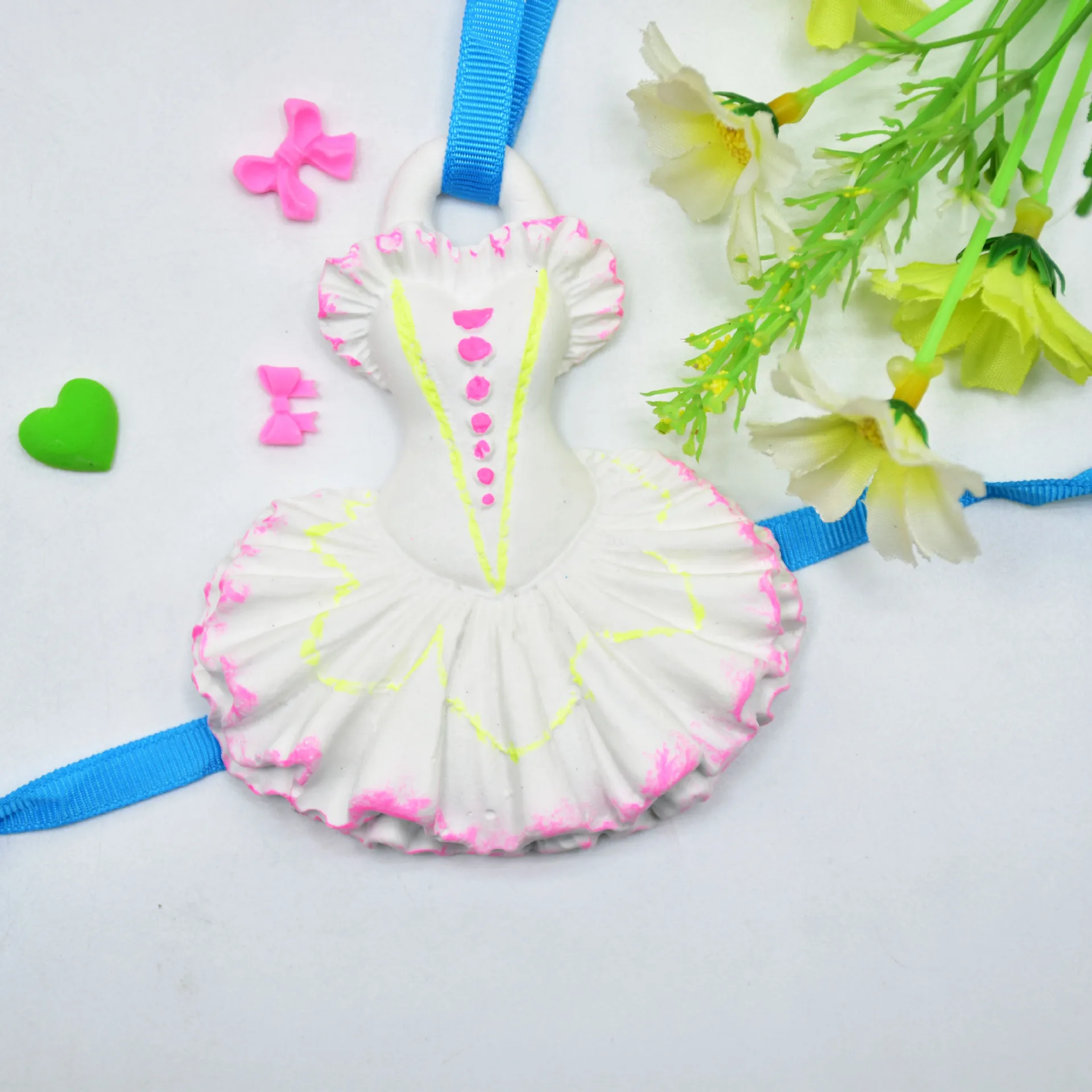 Girl Princess Ballet Dancing Skirt Shape Silicone Mold 3D Handmade For Chocolate Soap Fondant Cake Decorations Mould Baking Tool | Дом и сад