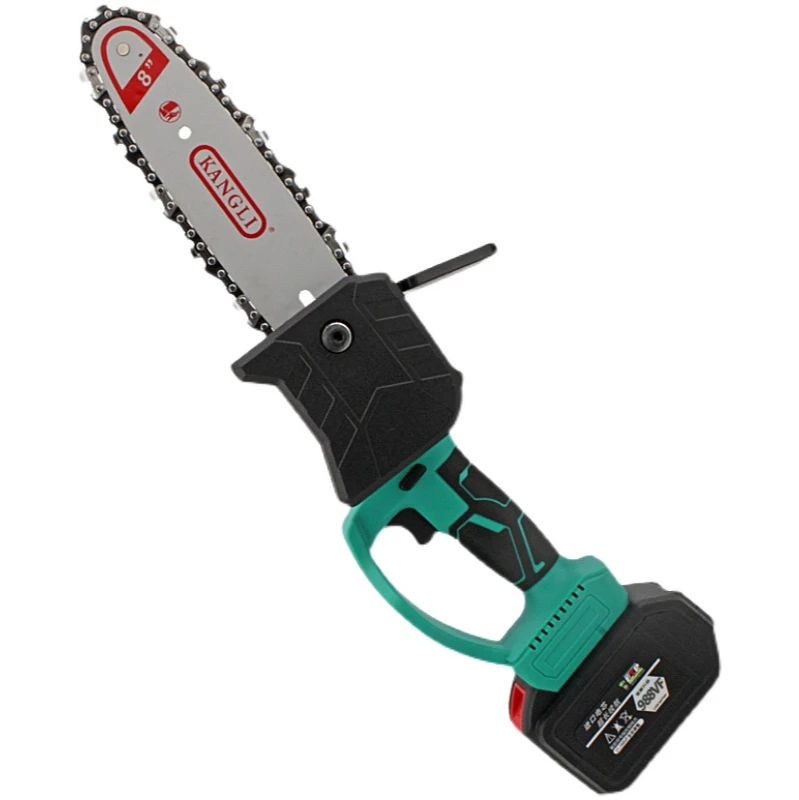 

6 inch rechargeable wireless single hand saw portable electric chain saw electric multifunctional logging saw chain saw