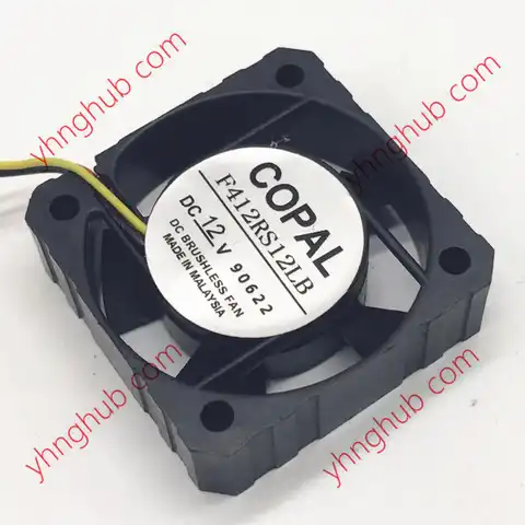 Охлаждающий 3-проводной вентилятор для сервера COPAL F412RS12LB DC 12 В 40x40x15 мм