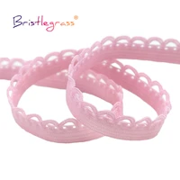 bristlegrass 2 5 10 yard 38 10mm picot loop decorative lace trim elastics frilly spandex bands underwear lingerie sewing craft