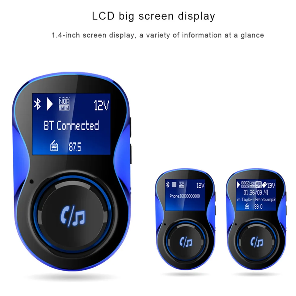 VR Robot Bluetooth FM передатчик Handsfree Car Kit tf-карта u-диск стерео автомобильный аудио