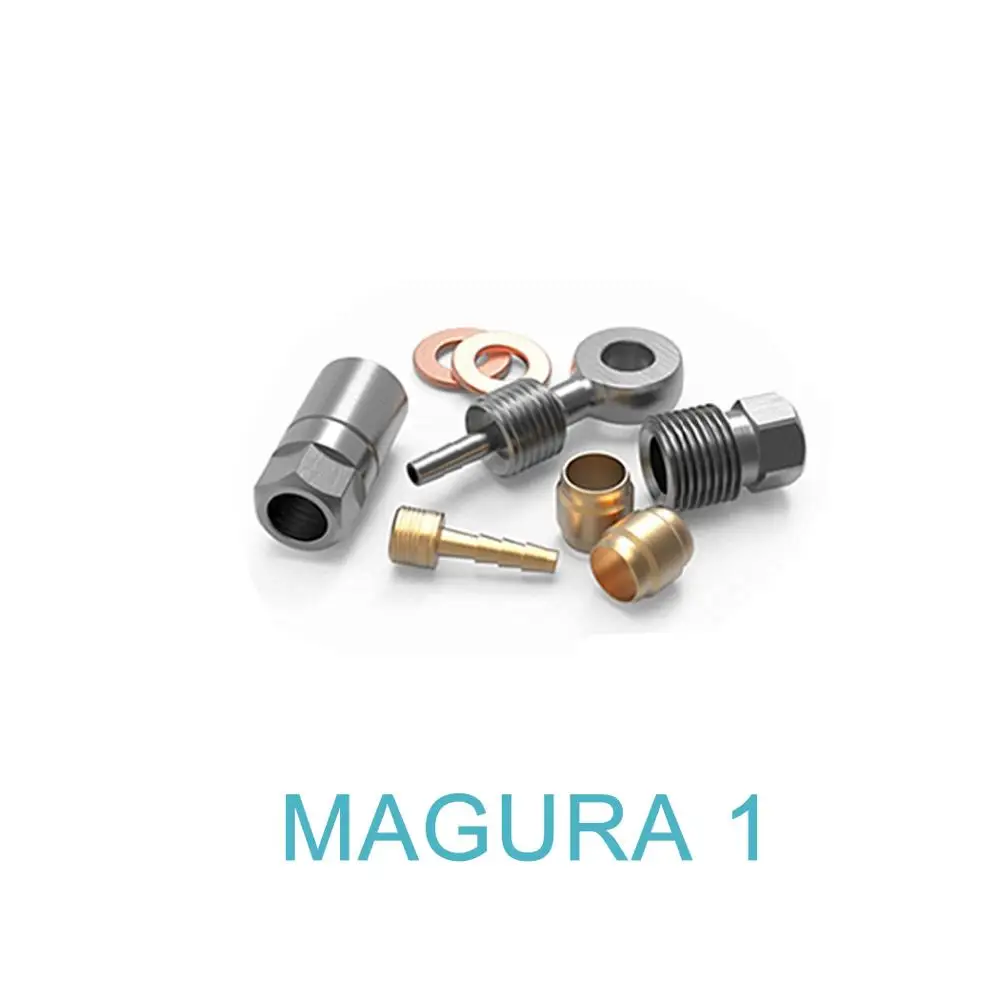Велосипедные гидравлические шланговые переходники для Magura Shimano Formula SRAM Avid Olive соединительная вставка и адаптер - Цвет: MAGURA 1