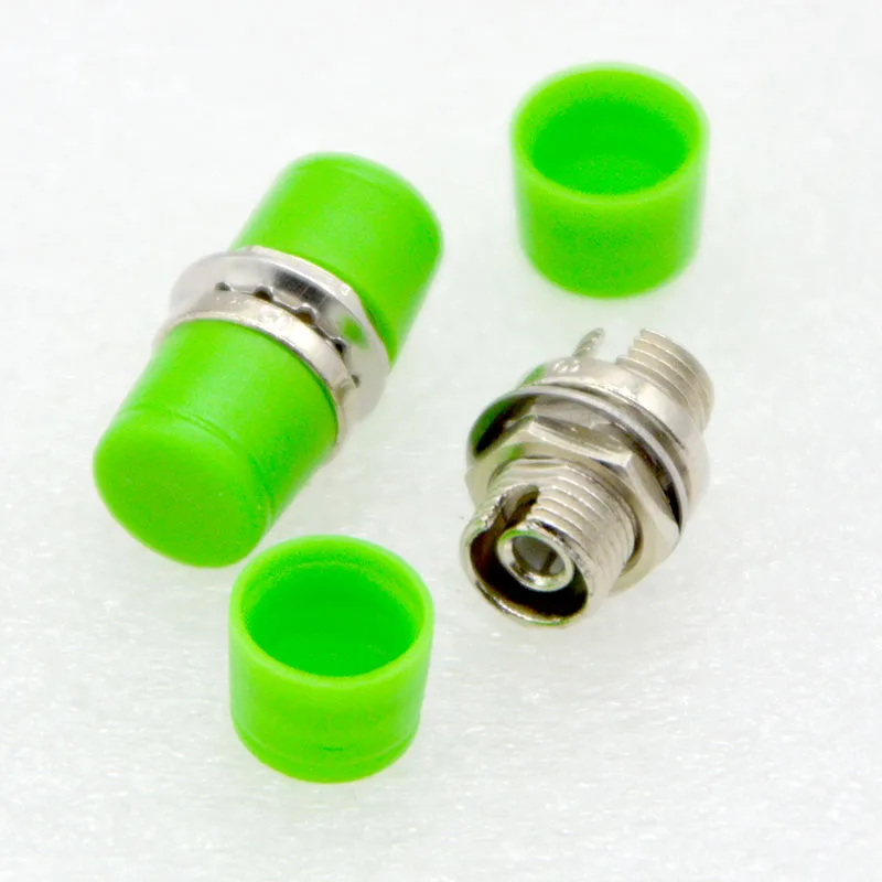 GONGFENG 100PCS New Optical Fiber Adapter Connector FC/PC/APC Square Integrated Zinc Alloy Transfer Flange Coupler Wholesale |